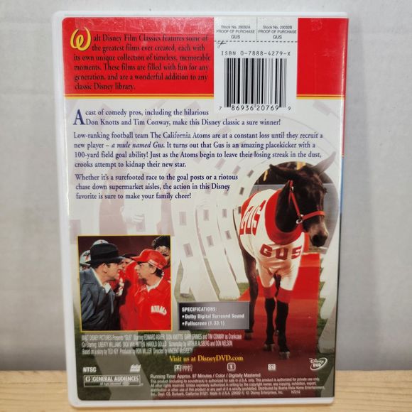 DVD Gus w/ insert. - Picture 4 of 4